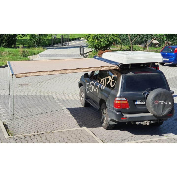Zadaszenie wyprawowe markiza 2 x 3m Piaskowe Escape - ujęcie 4