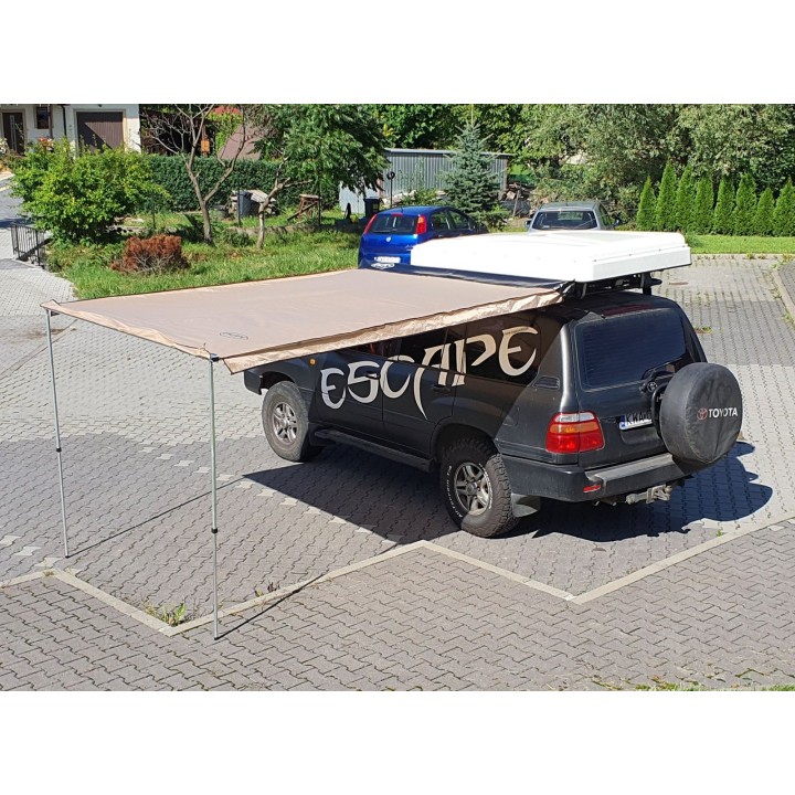 Markiza Escape 2,5 × 2,5 m piaskowe – Escape | Szekla4x4