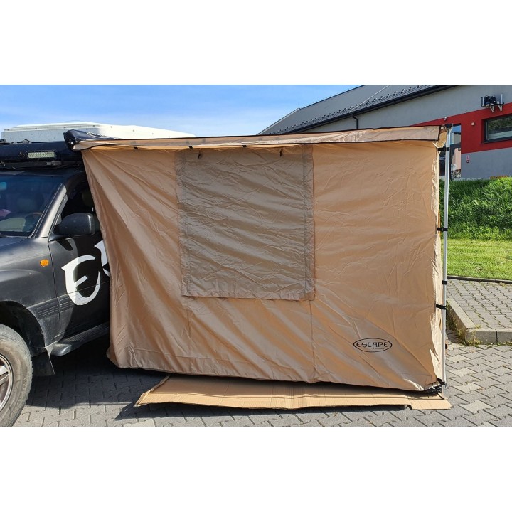 Ściany TYP 1 do markizy 2 x 3m piaskowe – Escape | Szekla4x4