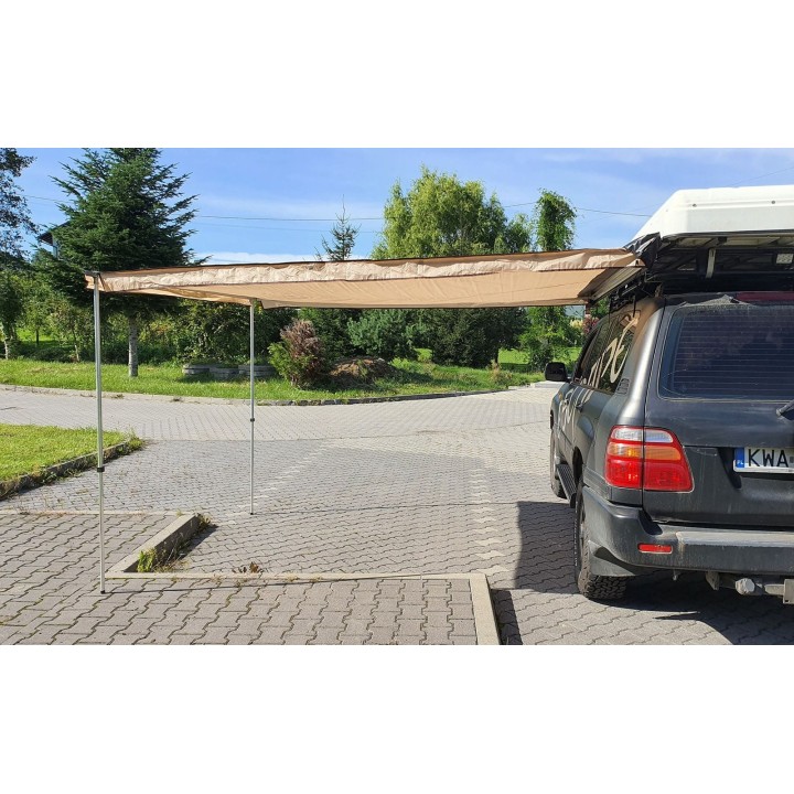 Markiza Escape 2,5 × 2,5 m piaskowe – Escape | Szekla4x4