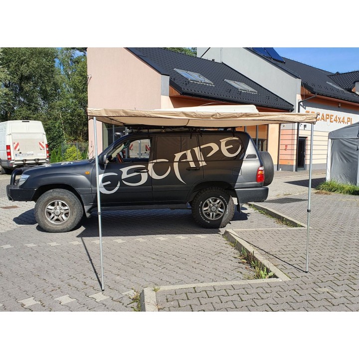 Markiza Escape 2,5 × 2,5 m piaskowe – Escape | Szekla4x4
