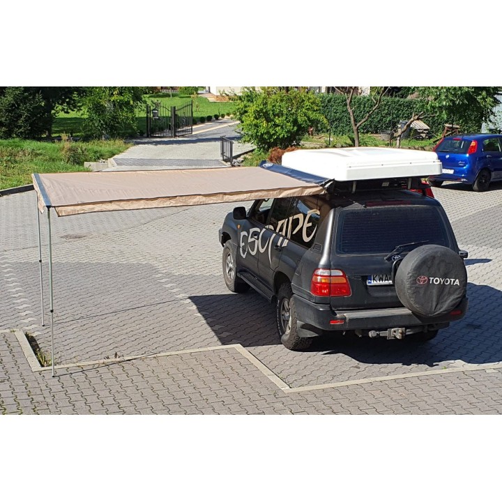 Markiza Escape 2,5 × 3 m piaskowe – Escape | Szekla4x4