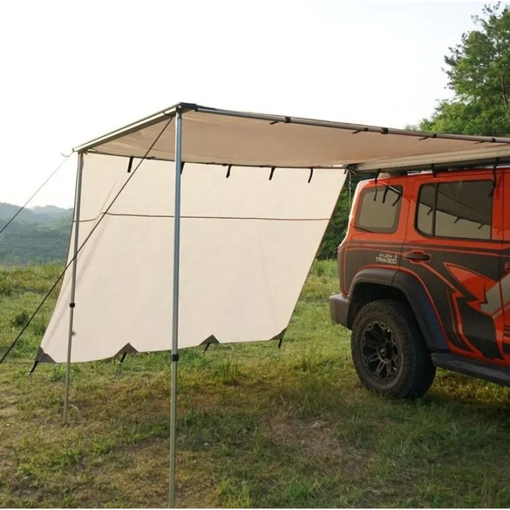 Ścianka do markizy 2,5 m piaskowa – Escape | Szekla4x4