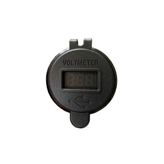 Ładowarka 2× USB 5V Quick Charge 3.0 i 2,4A z woltomierzem Escape - ujęcie 2