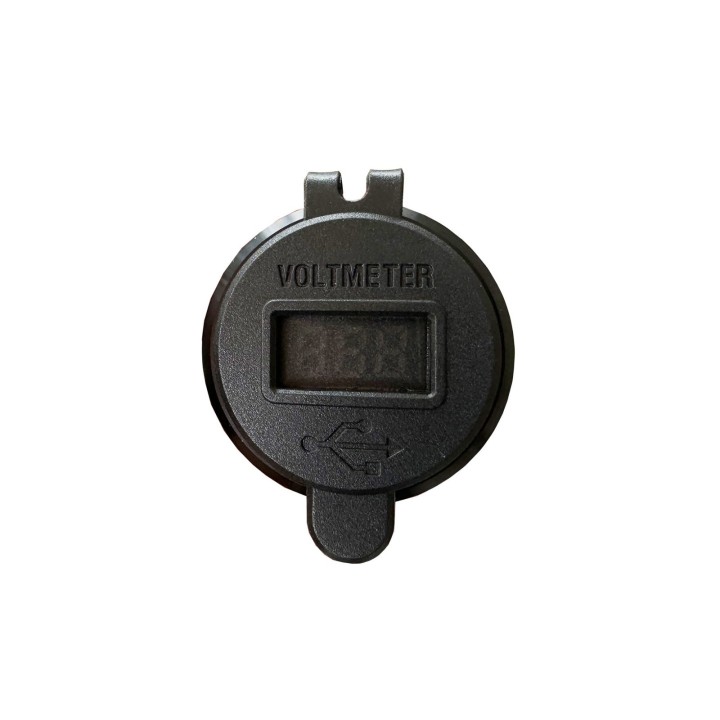Ładowarka 2× USB 5V Quick Charge 3.0 i 2,4A z woltomierzem Escape - ujęcie 2