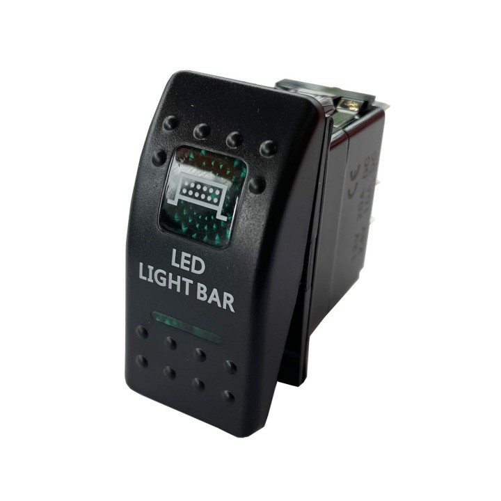 Włącznik carling Led Light Bar – podśw. czerwone | Szekla4x4