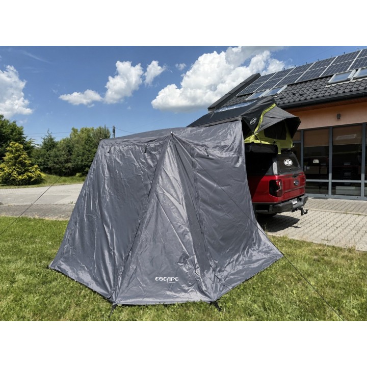 Przedsionek do namiotu dachowego Escape HYBRID 160 cm Szary