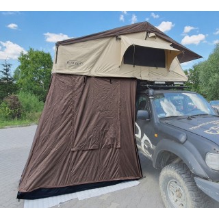 Przedsionek do namiotu dachowego ALASKA 160 cm LONG Brązowy