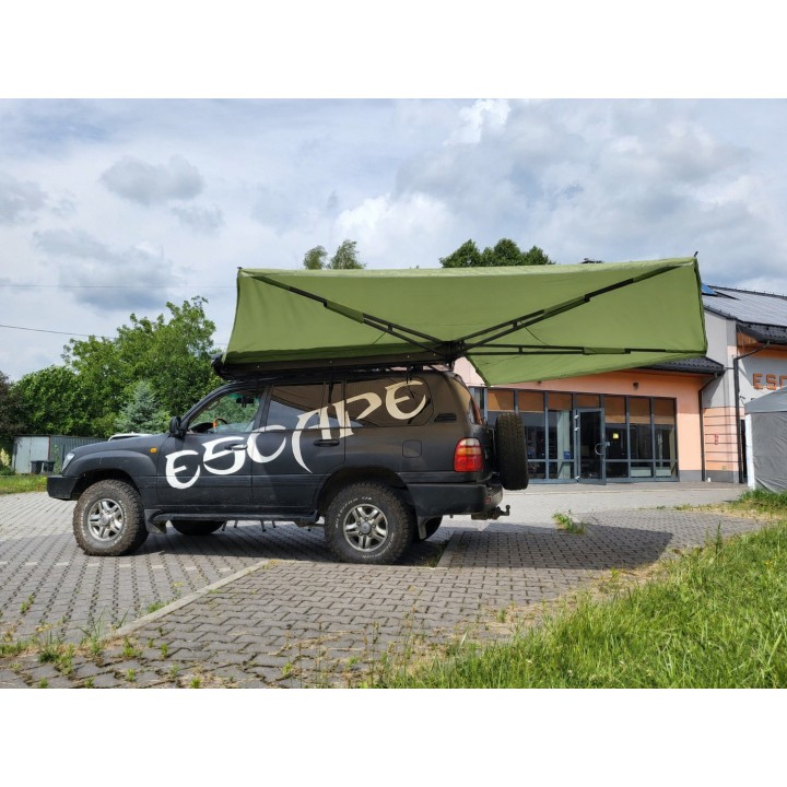 Zadaszenie FOX HD 2,5 m, pasażer zielone | Szekla4x4