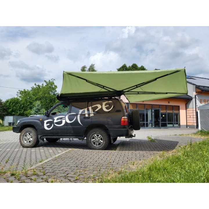 Zadaszenie FOX HD 2 m, kierowca zielone – Escape | Szekla4x4