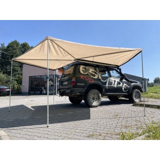 Zadaszenie FOX 2 m, pasażer piaskowe – Escape | Szekla4x4