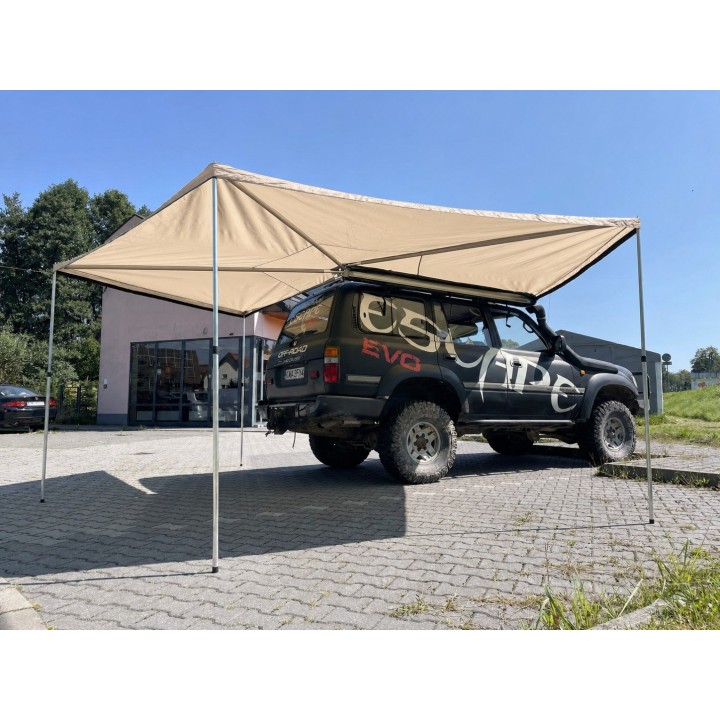 Zadaszenie FOX 2 m, pasażer piaskowe – Escape | Szekla4x4