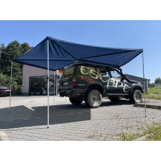 Zadaszenie FOX 2 m, pasażer granatowe – Escape | Szekla4x4