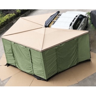Ściany do zadaszenia FOX 2 m zielone – Escape | Szekla4x4
