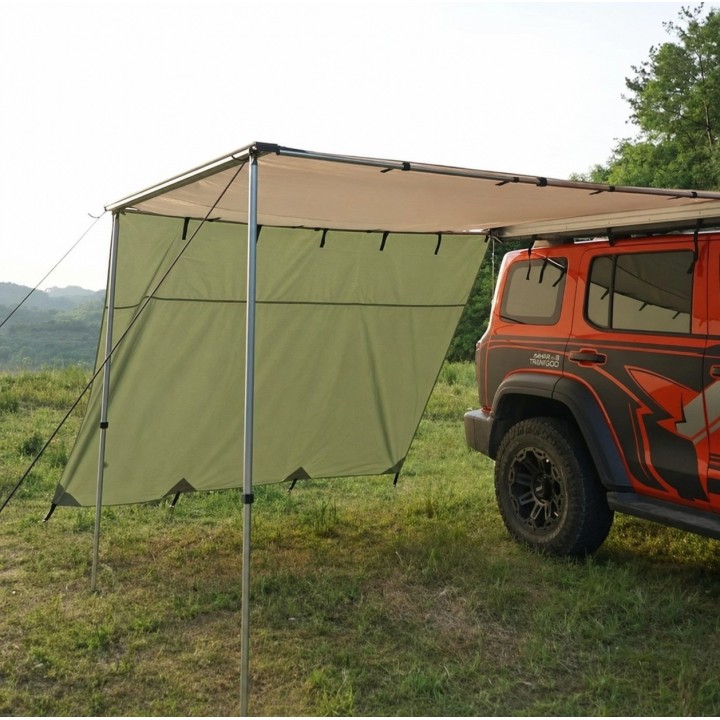 Ścianka do markizy 2,5 m zielona – Escape | Szekla4x4