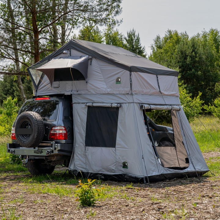 Przedsionek namiotu Wild Camp Hudson 160 szary | Szekla4x4