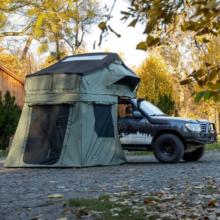 Wild Camp Missisipi II 180 Tent Annex, Green | Szekla4x4