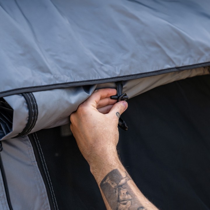 Przedsionek Wild Camp Hudson 220 szary | Szekla4x4