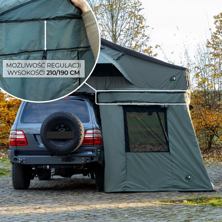 Przedsionek Wild Camp Missisipi II 220 zielony | Szekla4x4