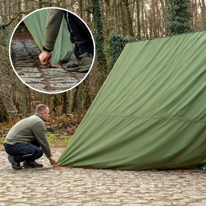 Ściana frontowa markizy Wild Camp 2,5x3 m | Szekla4x4