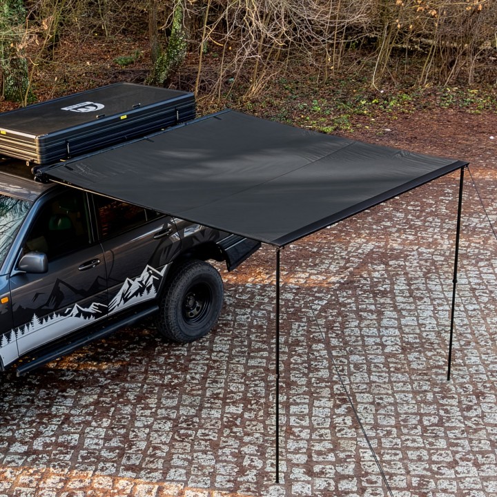 Markiza Wild Camp 2x2,5 m DAY&NIGHT czarna | Szekla4x4
