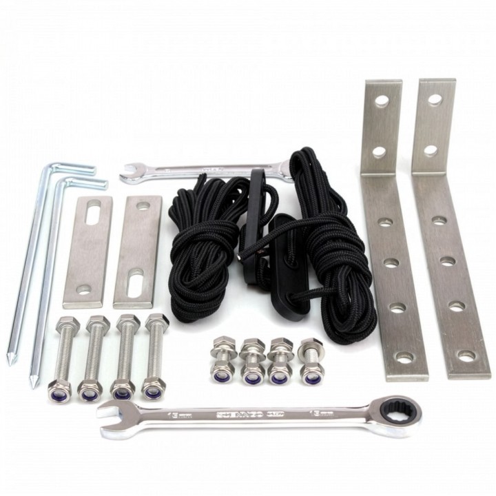 Wild Camp 2x2.5 m DAY&NIGHT Awning, Black | Szekla4x4