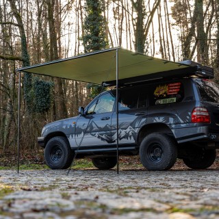 Markiza Wild Camp 2,5x3 m zielona z LED | Szekla4x4