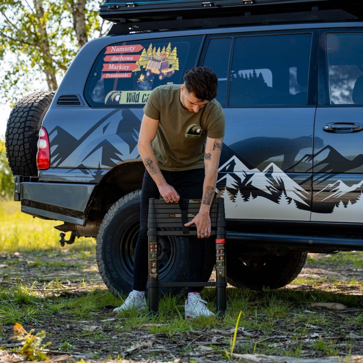 Namiot dachowy Wild Camp Alabama 120 Alu | Szekla4x4