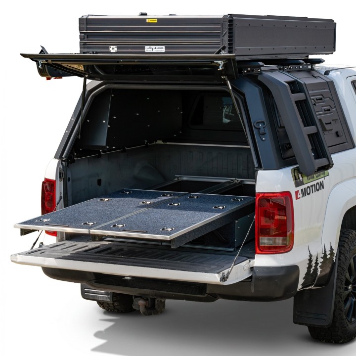Szuflady Wild Camp do Nissan Navara D22 | Szekla4x4