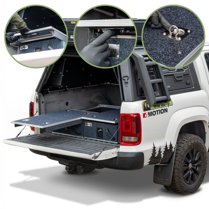 Szuflady Wild Camp TM1001 Land Cruiser LC105 | Szekla4x4
