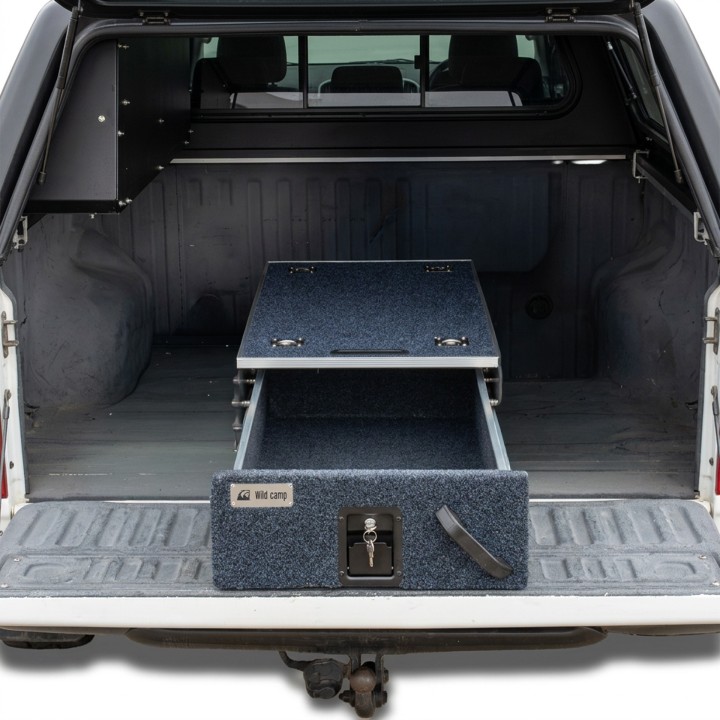 Szuflada wyprawowa Wild Camp TM801-S ze sliderem | Szekla4x4
