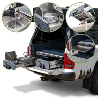 Kuchnia wyprawowa Wild Camp ze zlewem KCT901 | Szekla4x4