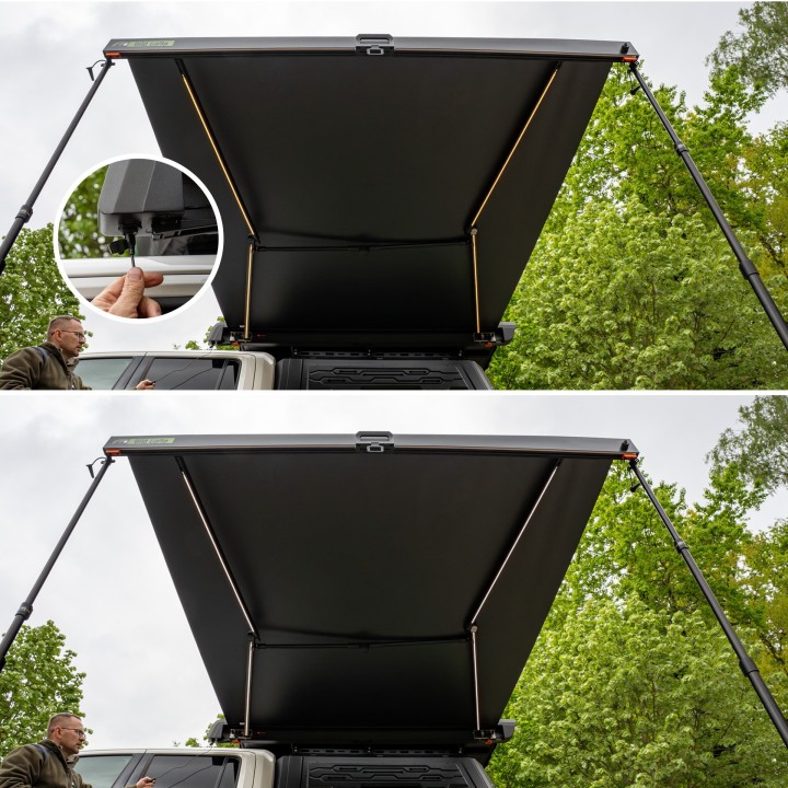 Markiza Wild Camp Horizon w kasecie aluminiowej | Szekla4x4