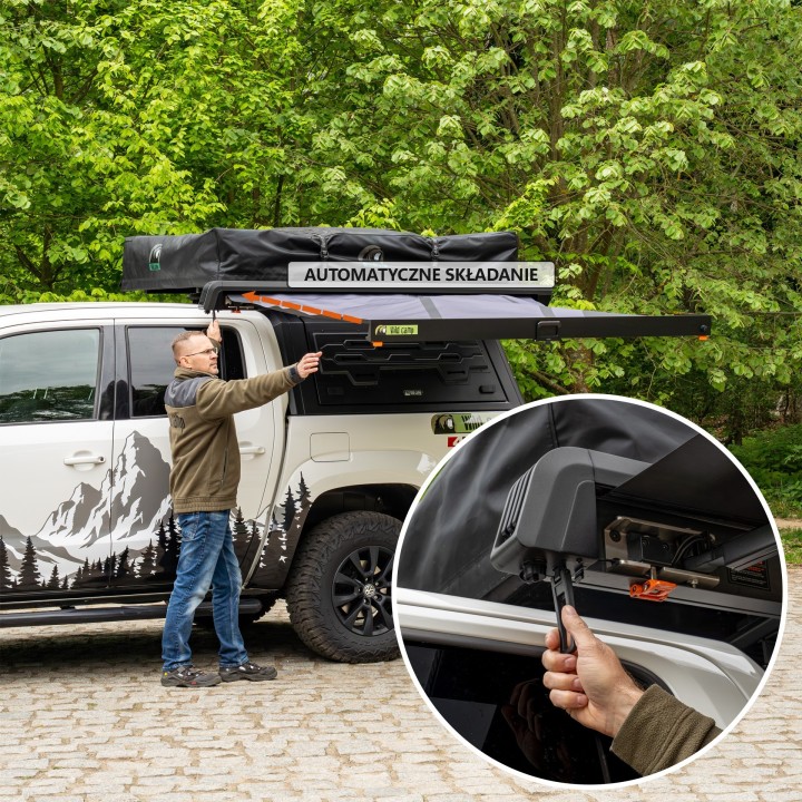 Markiza Wild Camp Horizon w kasecie aluminiowej | Szekla4x4