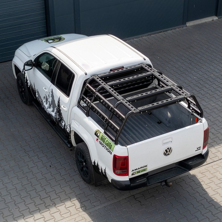 Bed Rack Wild Camp regulowany, stelaż na pakę | Szekla4x4