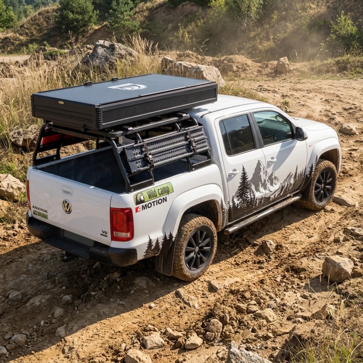 Bed Rack Wild Camp regulowany, stelaż na pakę | Szekla4x4