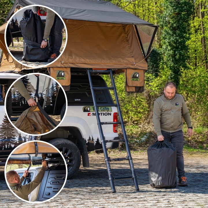 Przedsionek Wild Camp Ohio 180 Military | Szekla4x4