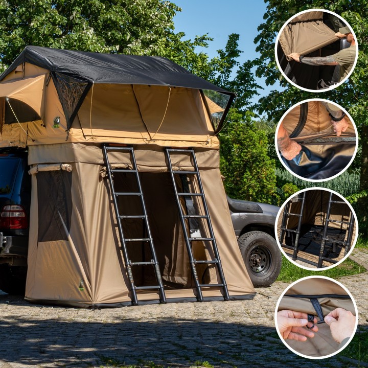 Przedsionek Wild Camp Ohio 220 Military | Szekla4x4