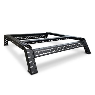 Niski bed rack Wild Camp 120 cm na pakę pickupa | Szekla4x4