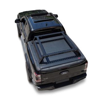 Niski bed rack Wild Camp 120 cm na pakę pickupa | Szekla4x4