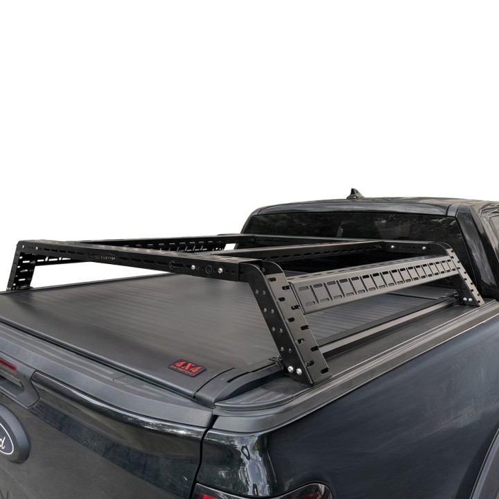 Niski bed rack Wild Camp 120 cm na pakę pickupa | Szekla4x4