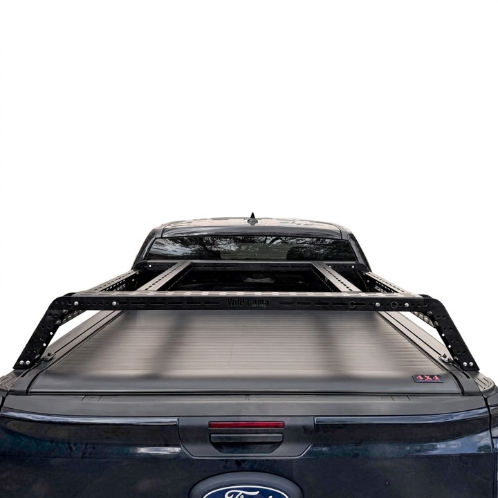 Niski bed rack Wild Camp 120 cm na pakę pickupa | Szekla4x4
