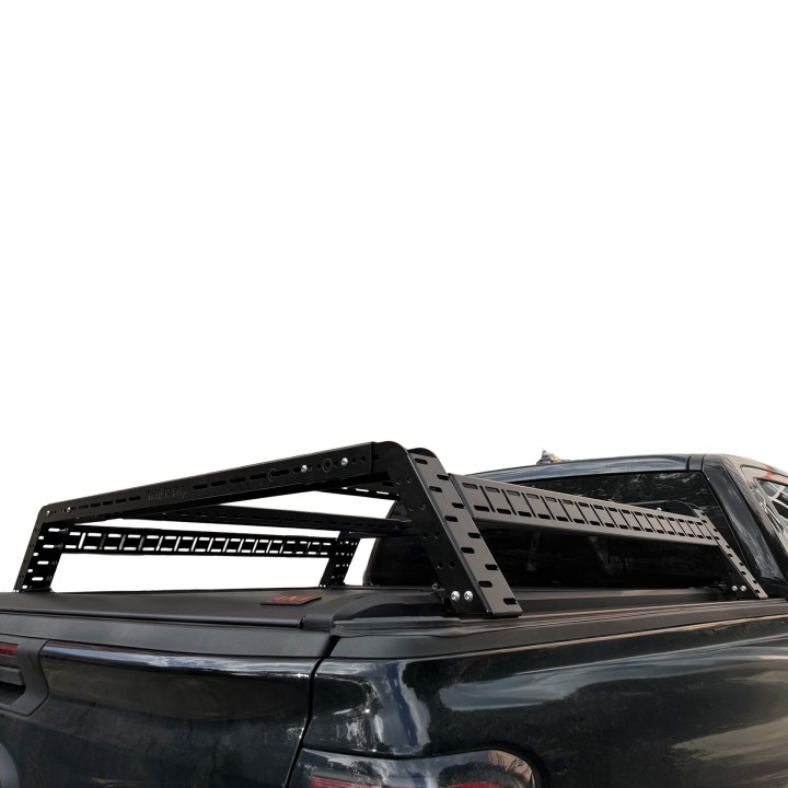 Niski bed rack Wild Camp 120 cm na pakę pickupa | Szekla4x4
