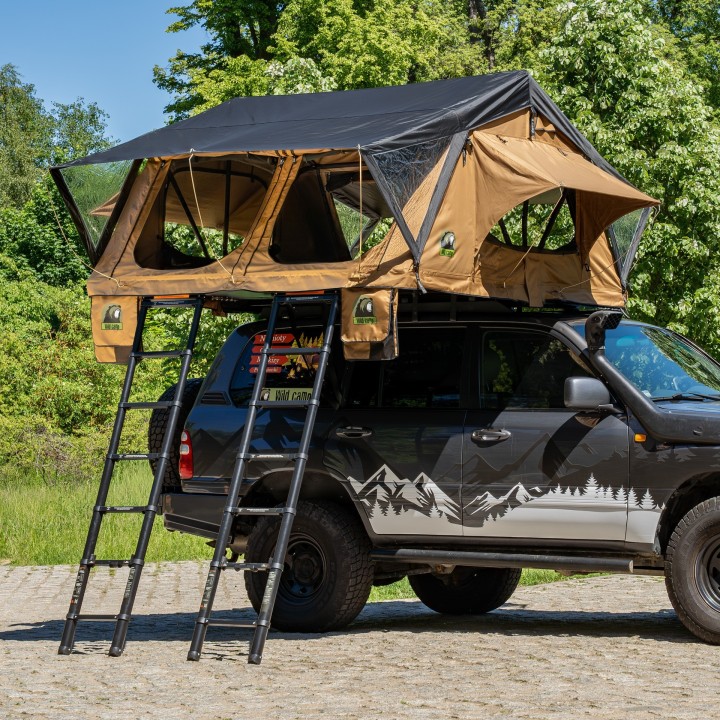 Namiot dachowy Wild Camp Ohio 220 Military | Szekla4x4