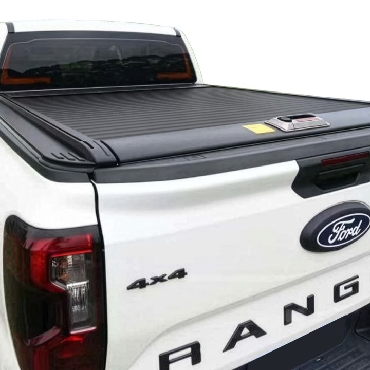 Roleta aluminiowa na pakę Wild Camp Ford Ranger 2023-2026 z zamkiem - ujęcie 5