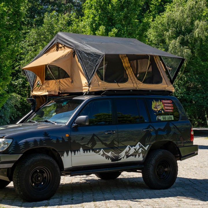 Namiot dachowy Wild Camp Ohio 220 Military | Szekla4x4
