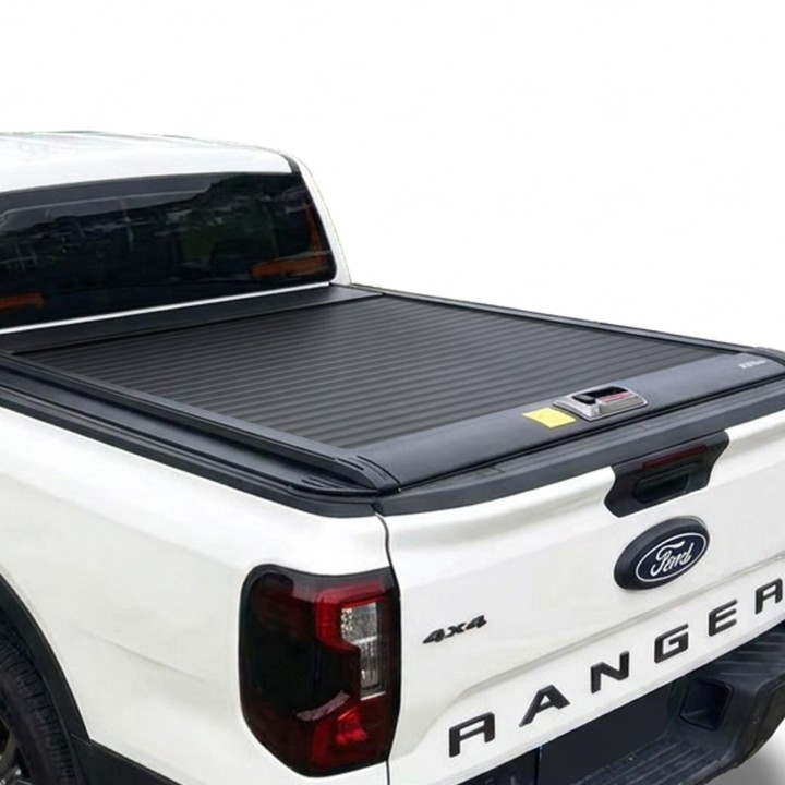 Roleta aluminiowa na pakę Wild Camp Ford Ranger 2023-2026 z zamkiem - ujęcie 6