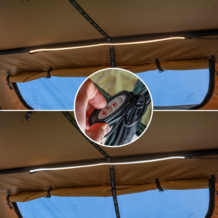 Namiot dachowy Wild Camp Ohio 220 Military | Szekla4x4