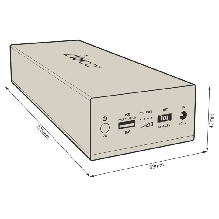 Bateria do lodówki przenośnej Yolco CSX5, 187,2 Wh