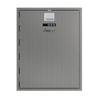 Yolco QL90 Silver – lodówka do zabudowy 85 l, 12/24V